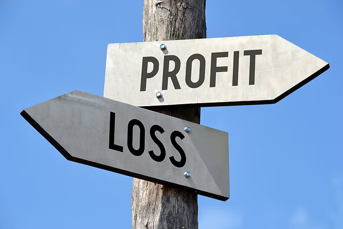 Табела с посоки Profit и Loss